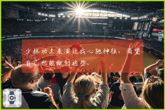 少林功夫表演让我心驰神往，渴望自己也能做到这些。